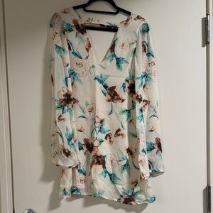 Stone Cold Fox Floral V-Neck Dress